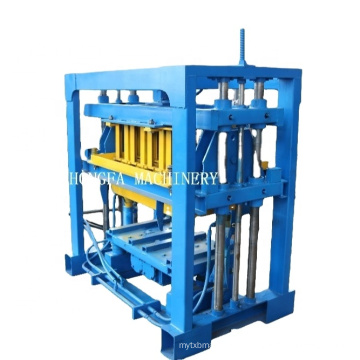 Diesel Engine Hydraulic Concrete Hollow Paver Block Make Machine For Sale